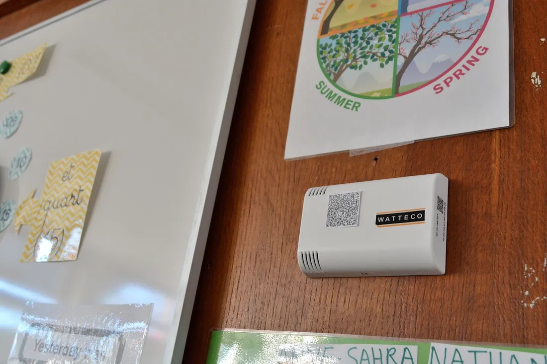 Lorient, capteur de CO2